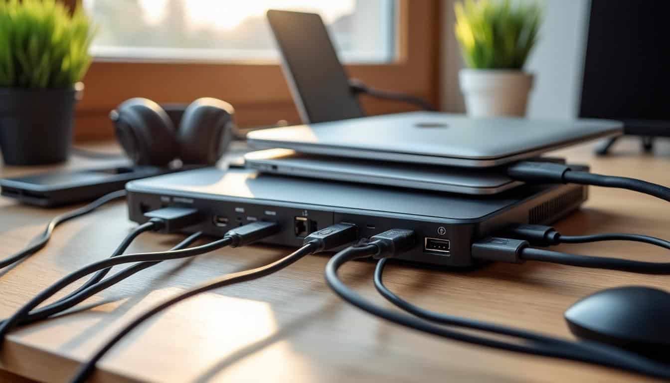 Illustration: Présentation des principaux types de ports sur PC actuels