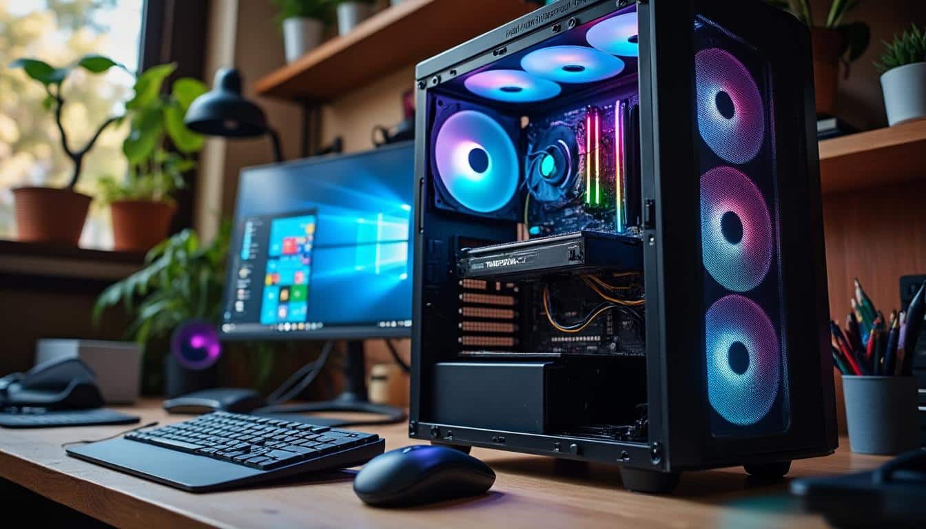 Illustration: Définition et rôle d’une tour PC dans un ordinateur moderne