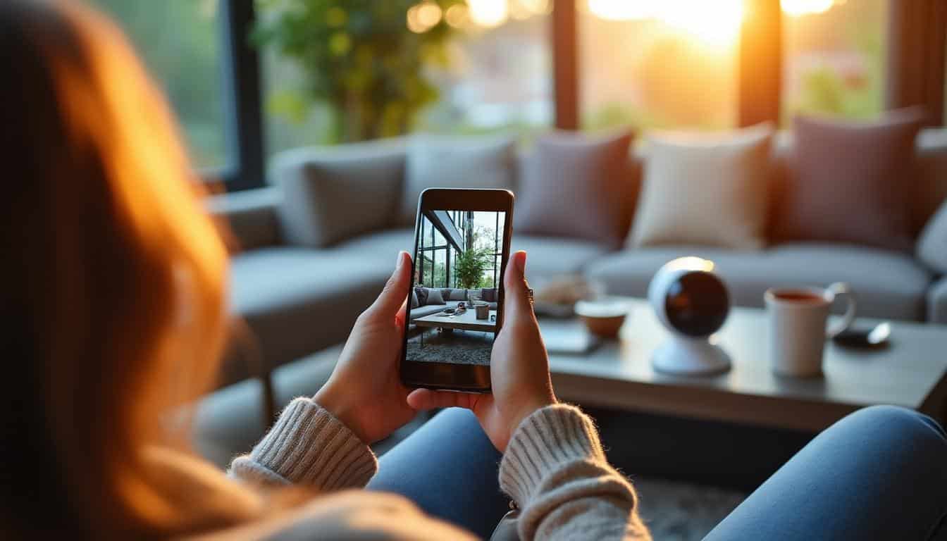 Illustration: Définition et principes de la caméra de surveillance à distance sur smartphone