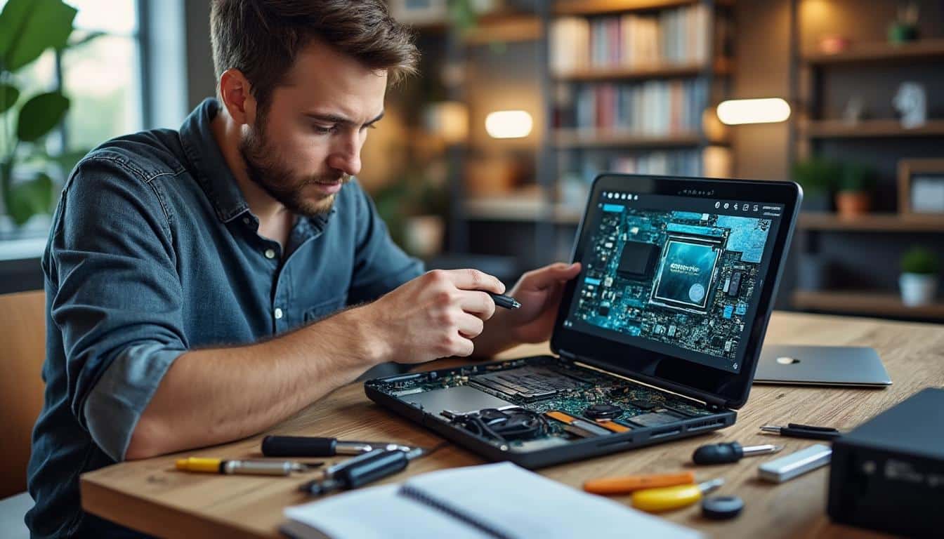 Illustration: Peut-on changer la carte graphique d’un PC portable ? Faisabilité et limites techniques
