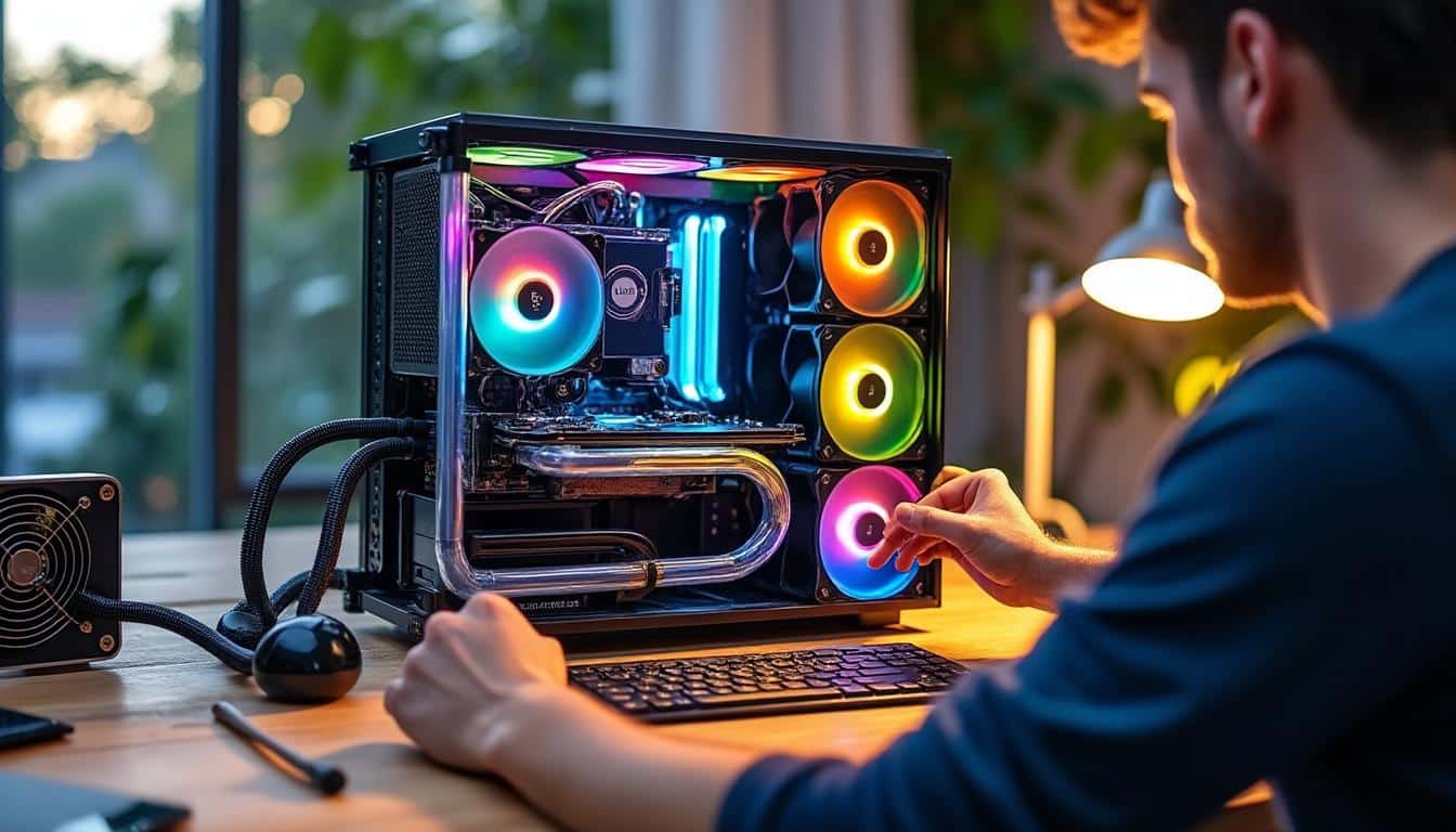 Illustration: Avantages et inconvénients du refroidissement liquide pour PC