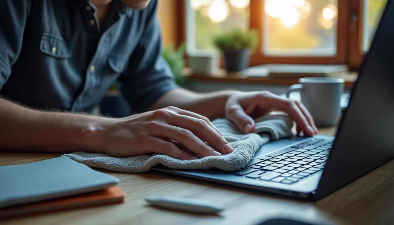 Illustration: À quelle fréquence nettoyer un PC portable selon l’usage et l’environnement ?