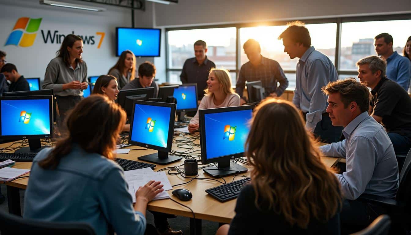 Illustration: Pourquoi la date de sortie de Windows 7 a marqué l’industrie informatique ?