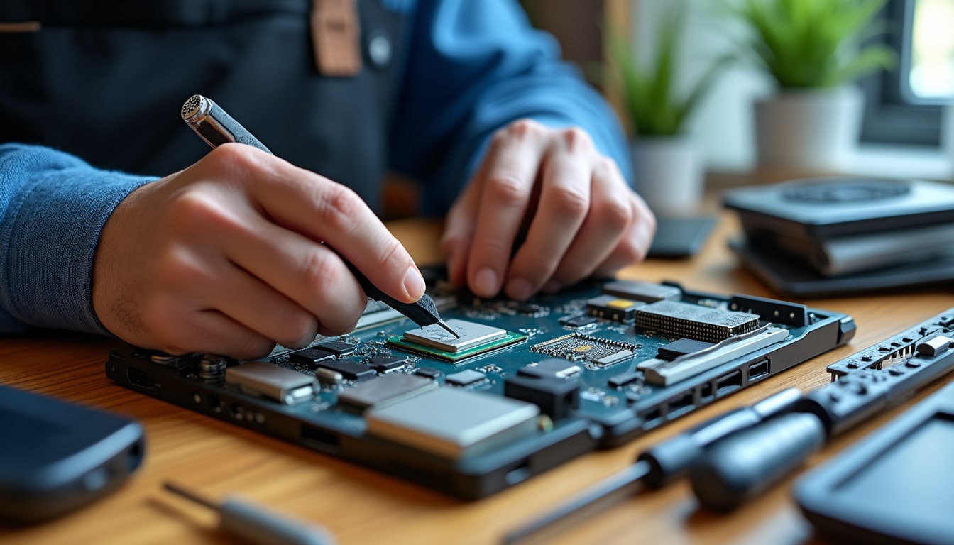 Illustration: Comprendre le rôle du processeur dans un PC portable