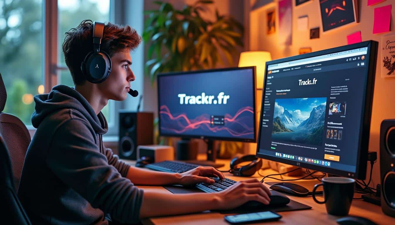 Illustration: Découvrir l’univers de Trackr.fr dans les jeux vidéo et la tech