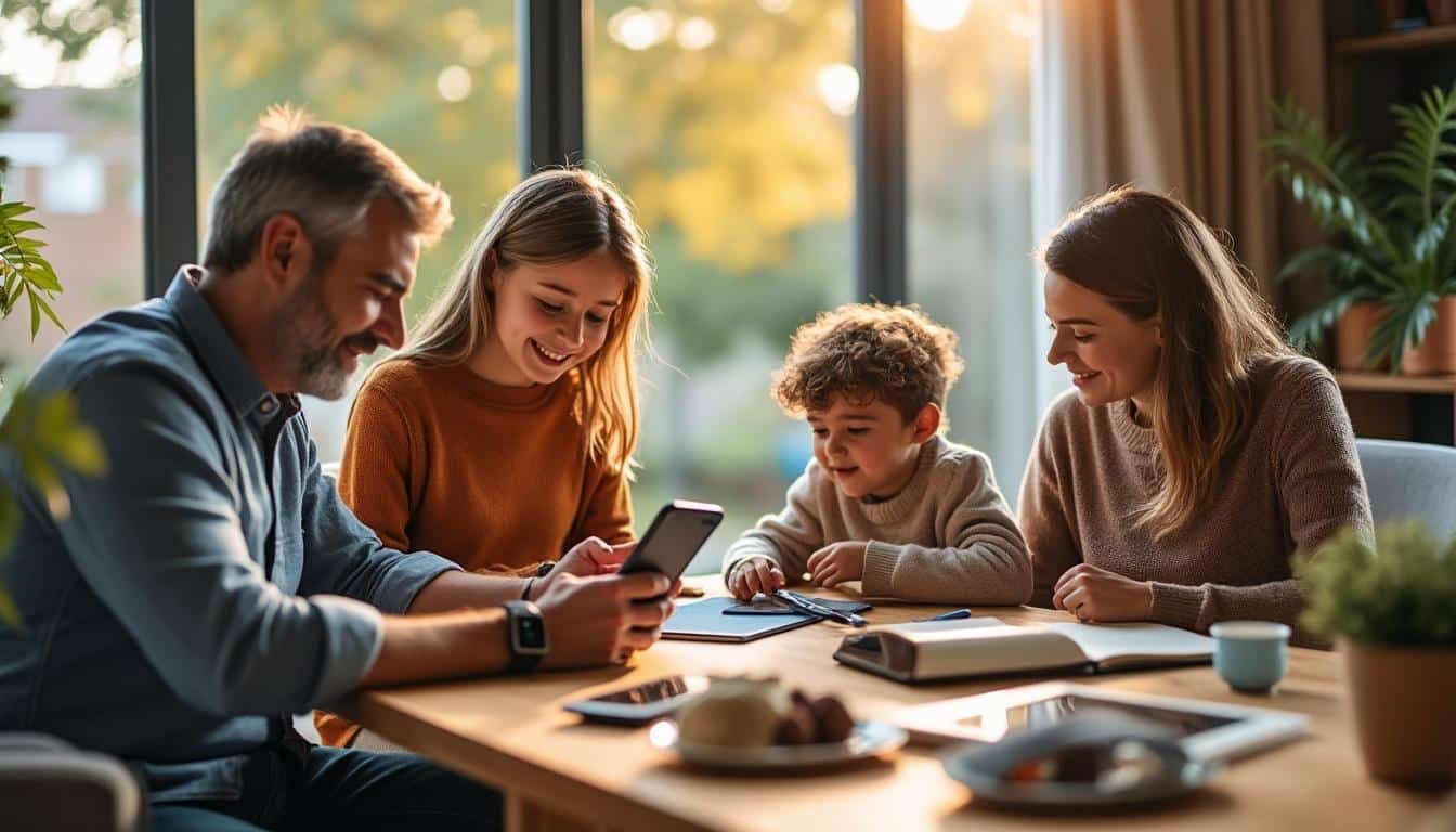 Illustration: Explorer les fonctionnalités clés de Trackr.fr tech pour toute la famille