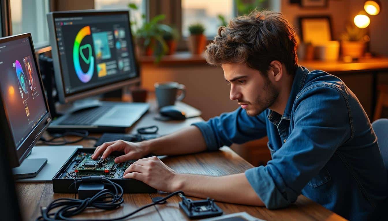 Illustration: Comprendre le rôle essentiel de la carte graphique dans un ordinateur