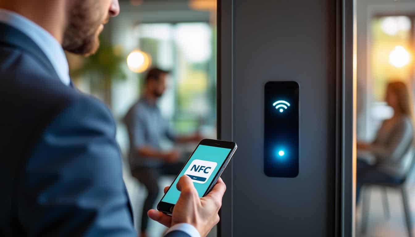 Illustration: Comprendre le fonctionnement d’un badge NFC dans un environnement professionnel