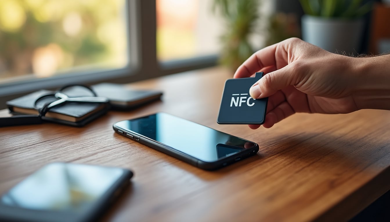 Illustration: Comprendre le badge NFC et la technologie NFC sur iPhone