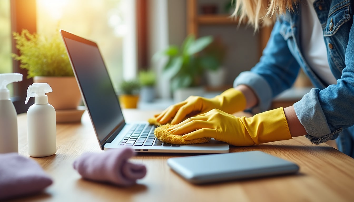 Illustration: Pourquoi il est essentiel d’entretenir régulièrement un ordinateur portable
