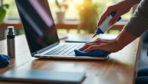 Nettoyage d’un ordinateur portable : guide complet pour optimiser ses performances