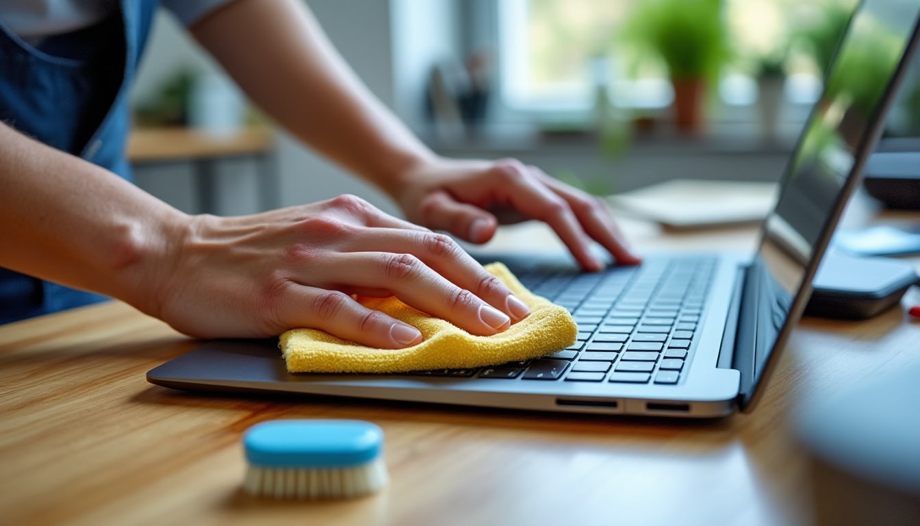 Nettoyer un ordinateur portable : Guide complet pour bien entretenir